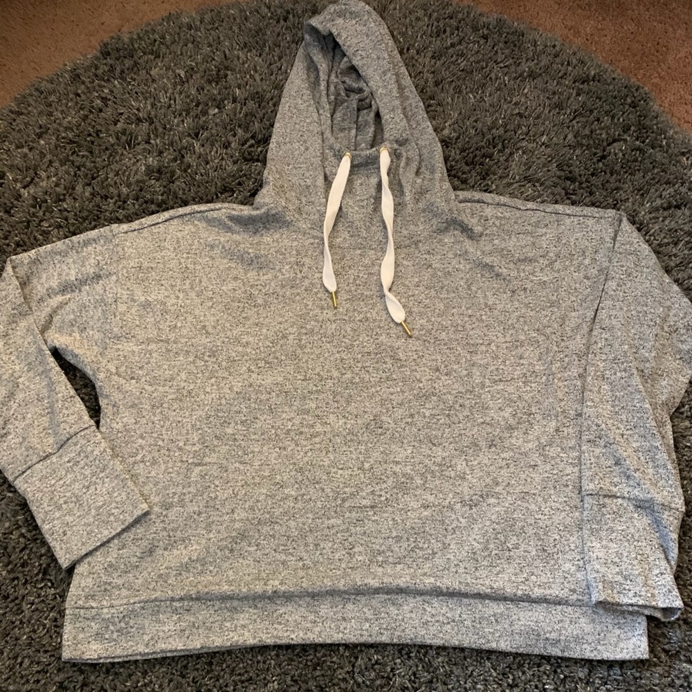 Old Navy Cropped Cowl Neck Hoodie